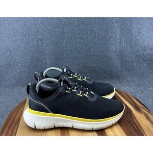 Cole Haan Zerogrand 360 Journey C34216 Lace Sneaker Black Cyber Yellow Mens 7.5